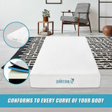 Medium firm gel memory foam mattress, 25cm king single