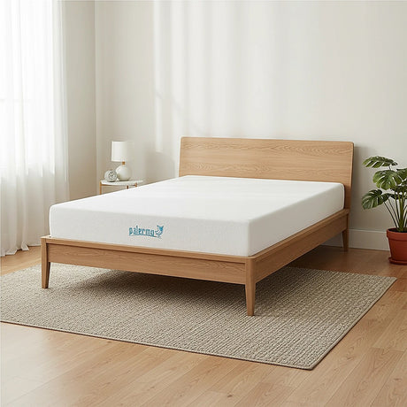 Medium firm gel memory foam mattress, 25cm king single