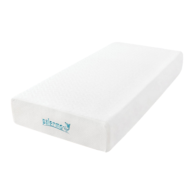 Medium firm gel memory foam mattress, 25cm single