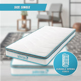 Medium Firm Memory Foam Hybrid Mattress, 20cm Single