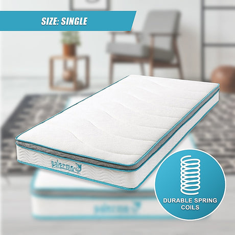Medium Firm Memory Foam Hybrid Mattress, 20cm Single