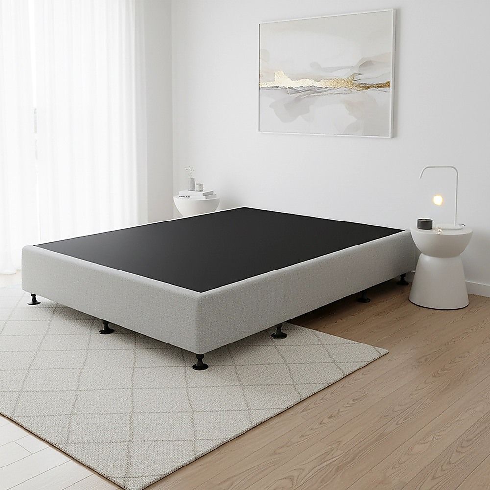 Capri Queen Ensemble Bed Base, Light Grey