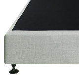 Capri Queen Ensemble Bed Base, Light Grey