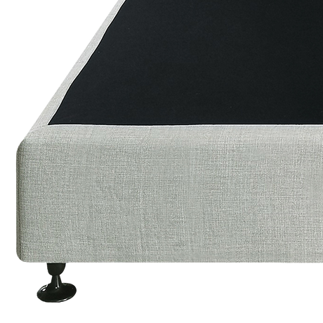 Capri Queen Ensemble Bed Base, Light Grey