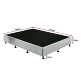 Capri Queen Ensemble Bed Base, Light Grey