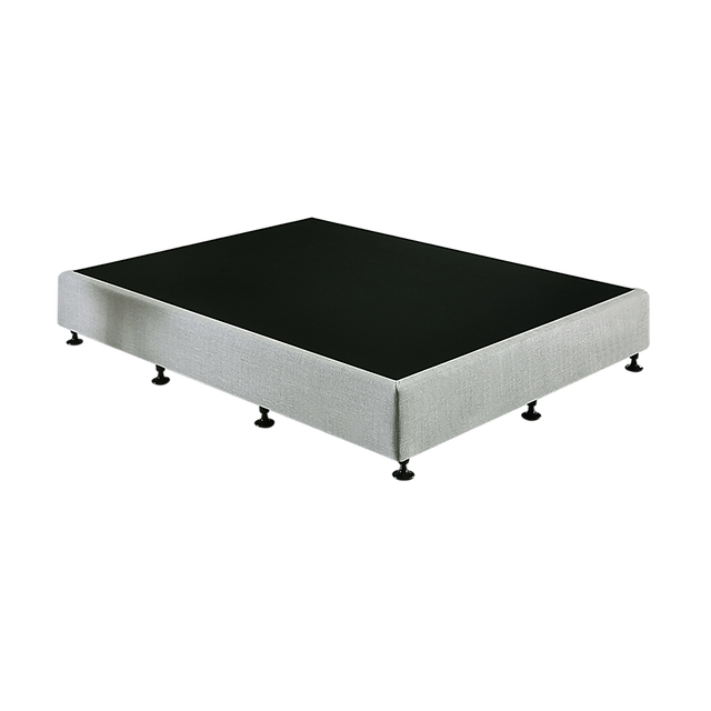 Palermo Queen Bed Base in Light Grey