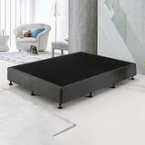 Palermo Queen Ensemble Bed Base - Platinum Graphite