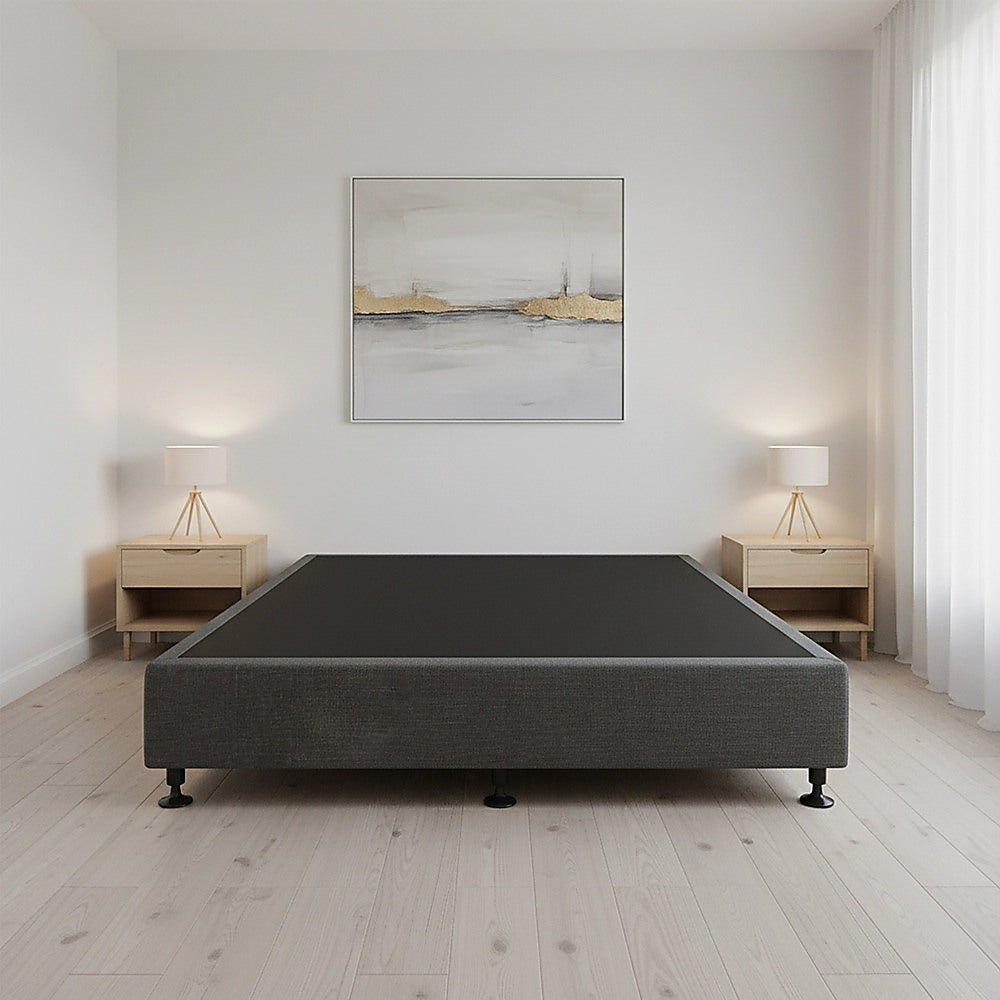 Capri Queen Ensemble Bed Base, Graphite