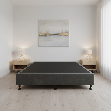 Capri Queen Ensemble Bed Base, Graphite