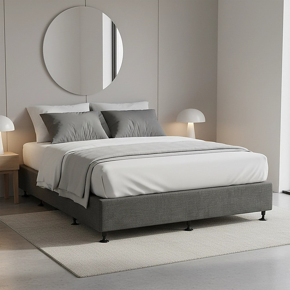 Capri Queen Ensemble Bed Base, Graphite
