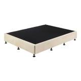 Palermo Queen Ensemble Bed Base - Platinum Natural Sand