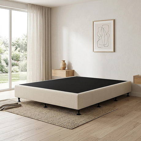 Capri Queen Ensemble Bed Base, Natural Sand