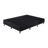 Palermo Queen Ensemble Bed Base - Midnight Black