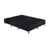 Palermo Queen Ensemble Bed Base - Midnight Black