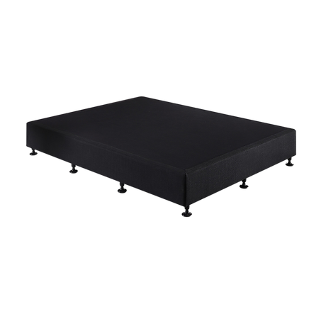 Palermo Queen Ensemble Bed Base - Midnight Black