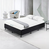 Palermo Queen Ensemble Bed Base - Midnight Black