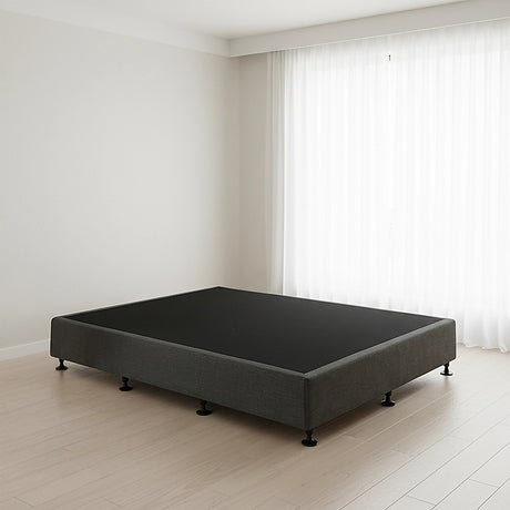 Capri King Single Ensemble Bed Base, Graphite