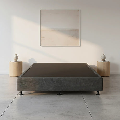 Capri King Single Ensemble Bed Base, Graphite
