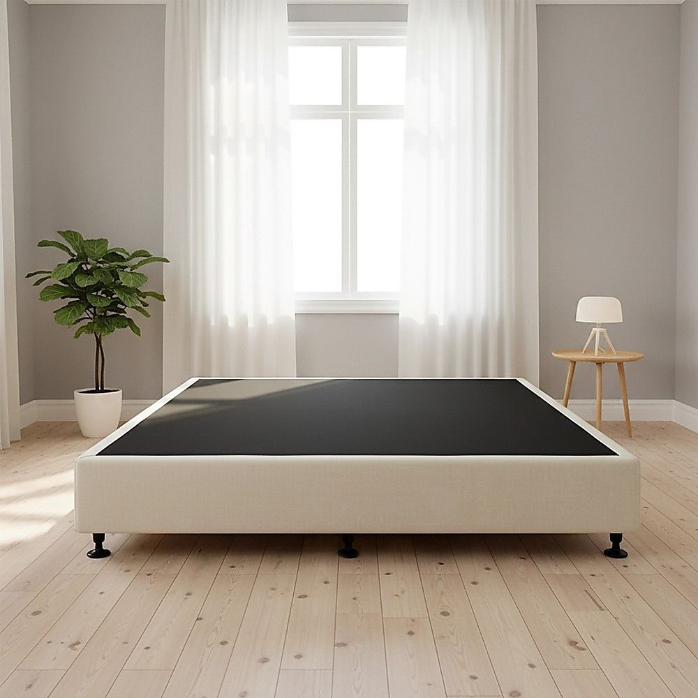 Capri King Ensemble Bed Base, Natural Sand
