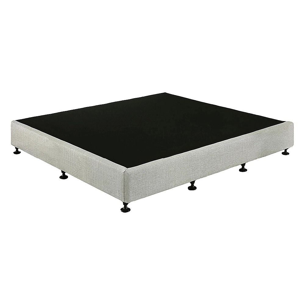 Capri King Ensemble Bed Base, Light Grey