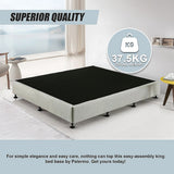 Capri King Ensemble Bed Base, Light Grey