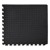 Marchena EVA Gym Floor Mats, 60 x 60cm, 25mm, Black, 12pcs