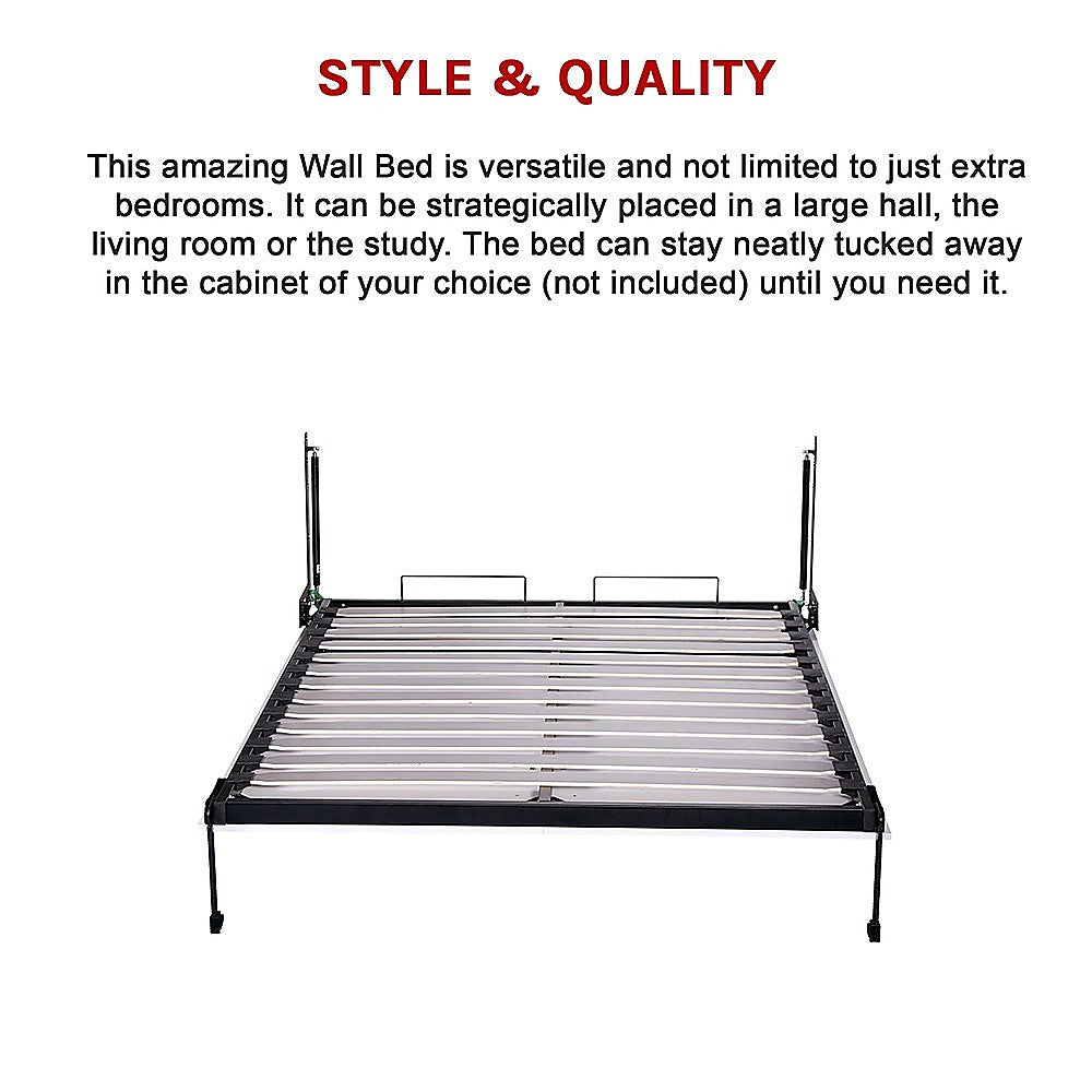 Palermo Queen Size Wall Bed Mechanism Kit