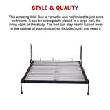 Palermo Queen Size Wall Bed Mechanism Kit