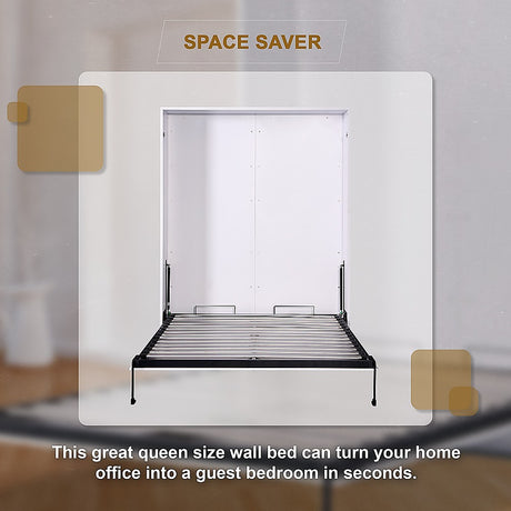 Palermo Queen Size Wall Bed - Diamond Edition