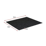 Grazalema Carpet Tiles, 50 x 50cm, Charcoal, 20pcs
