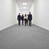 Trasimeno Carpet Tiles, Commercial Grade, 5m2, Grey, 20pcs