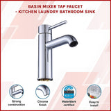 Basin Mixer Tap, Chrome