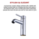 Basin Mixer Tap, Chrome