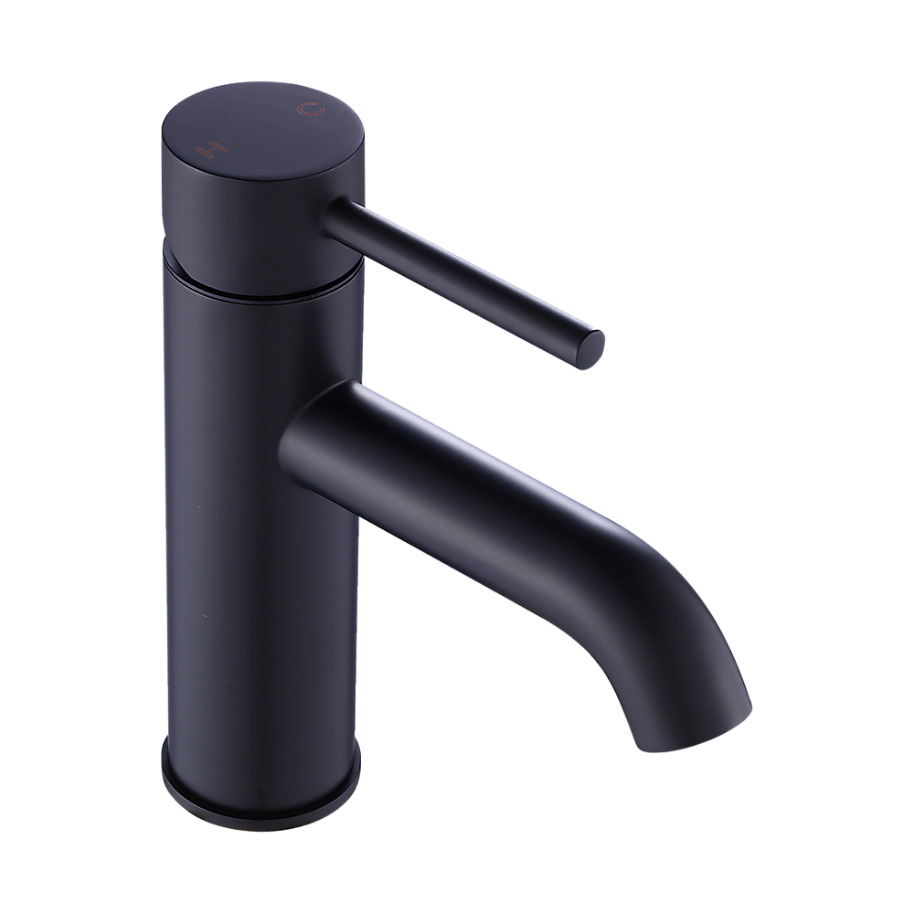 Basin Mixer Tap, Matte Black