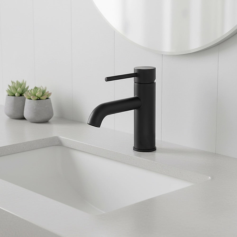 Basin Mixer Tap, Matte Black