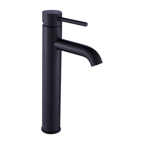 Tall Basin Mixer Tap, Matte Black