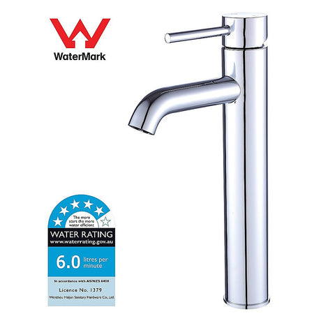 Tall Basin Mixer Tap, Chrome