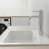 Tall Basin Mixer Tap, Chrome
