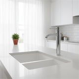 Tall Basin Mixer Tap, Chrome