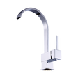 Curved Neck Kitchen Mixer Tap, Chrome