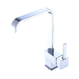 Angled Neck Kitchen Mixer Tap, Chrome