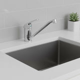 Kitchen Mixer Tap Polished Chrome Solid Brass