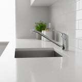 Kitchen Mixer Tap Polished Chrome Solid Brass