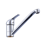 Kitchen Mixer Tap Polished Chrome Solid Brass