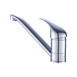 Kitchen Mixer Tap Polished Chrome Solid Brass