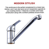Kitchen Mixer Tap Polished Chrome Solid Brass