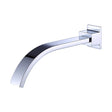 Polished chrome bath spout, 180mm