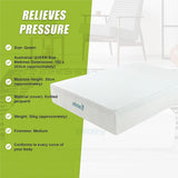 Medium green tea memory foam mattress, 30cm queen