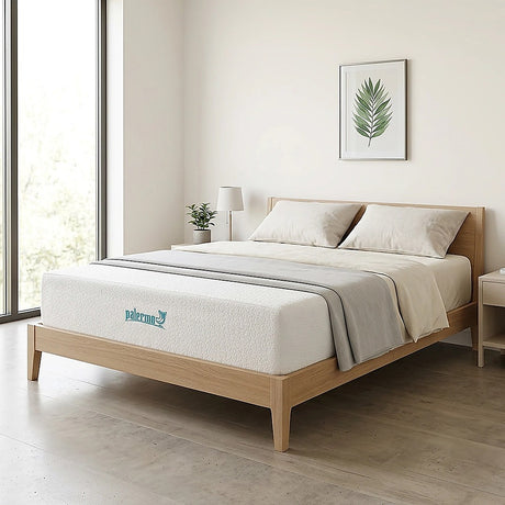 Medium green tea memory foam mattress, 30cm queen