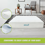 Medium green tea memory foam mattress, 30cm king